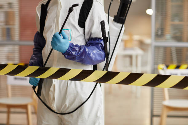 Professional Crime Scene Cleanup technician working in Mellott, IN